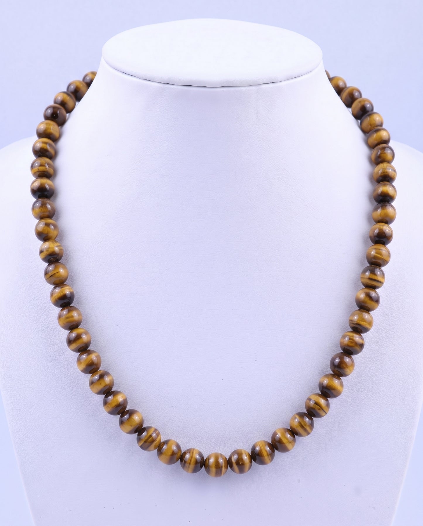 SUPERVALUECHOICE HCSEN00003 0.31 Inch Round Cat Eye Bead Single Strand Necklace 16 Inch With 6 Inch Extender 15 Colors Collarbone Beaded Chain Jewelry For Women