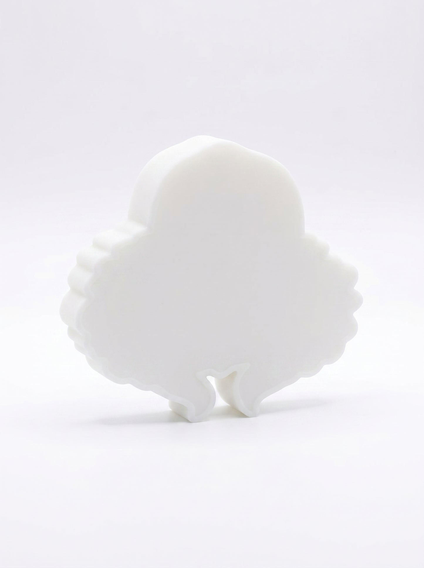 SUPERVALUECHOICE HCSEUA00014 Y-Paint Your Own Wavy Border Queen Baseball Cap Woman Resin Mold Blank, DIY Accessory Blanks to Make Brooch Keychain Charms2.3" × 2" × 0.5"