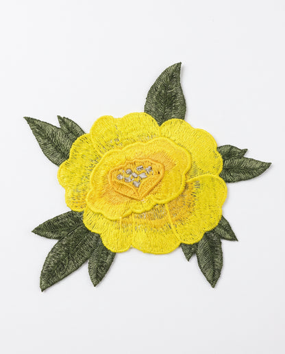 SUPERVALUECHOICE HCSEYB00039 3D Floral Embroidered Fabric Patches