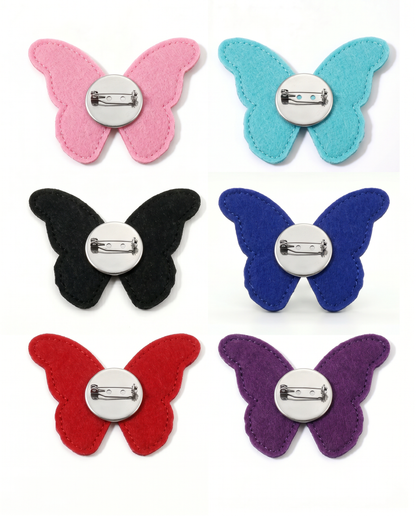 SUPERVALUECHOICE HCSESA00047 Bling Butterfly Brooch Pin & Keyring
