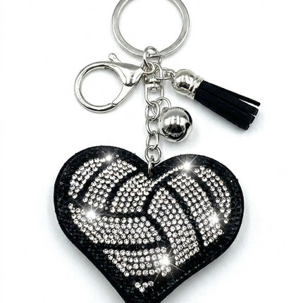 SUPERVALUECHOICE HCSESA00050 Multi-Style Crystal Heart Keychain&Brooch