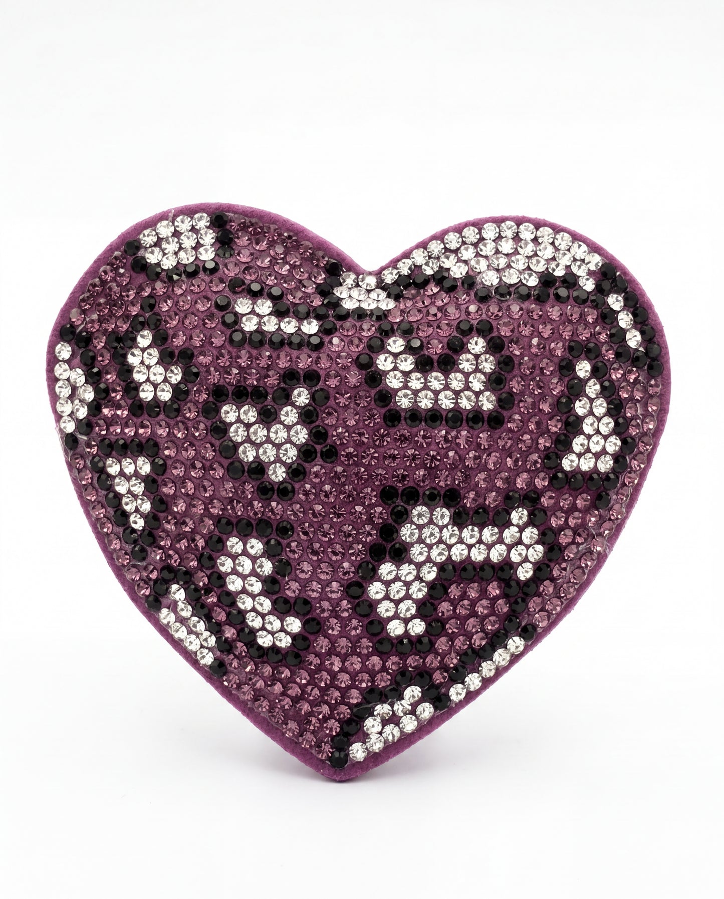 SUPERVALUECHOICE HCSESA00029 Crystal Heart Keychain and Brooch