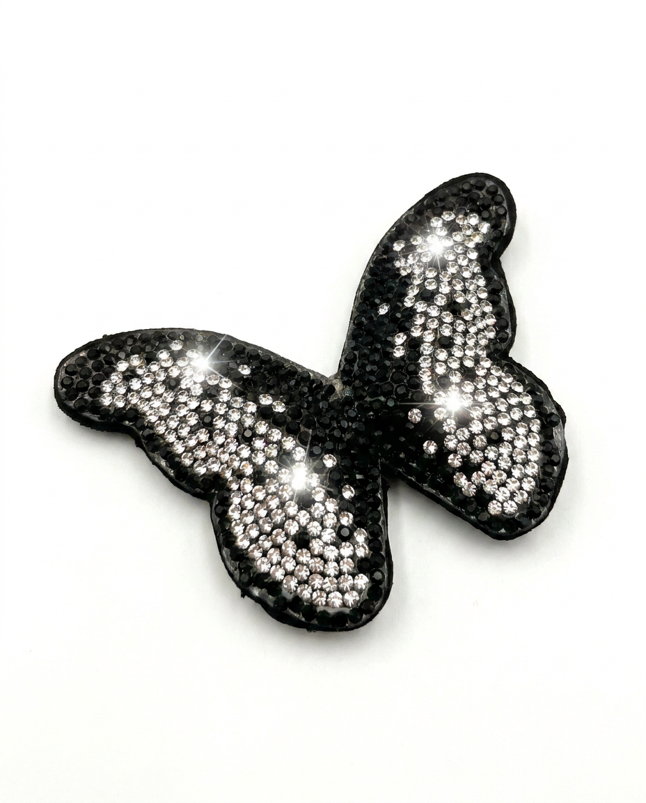 SUPERVALUECHOICE HCSESA00047 Bling Butterfly Brooch Pin & Keyring