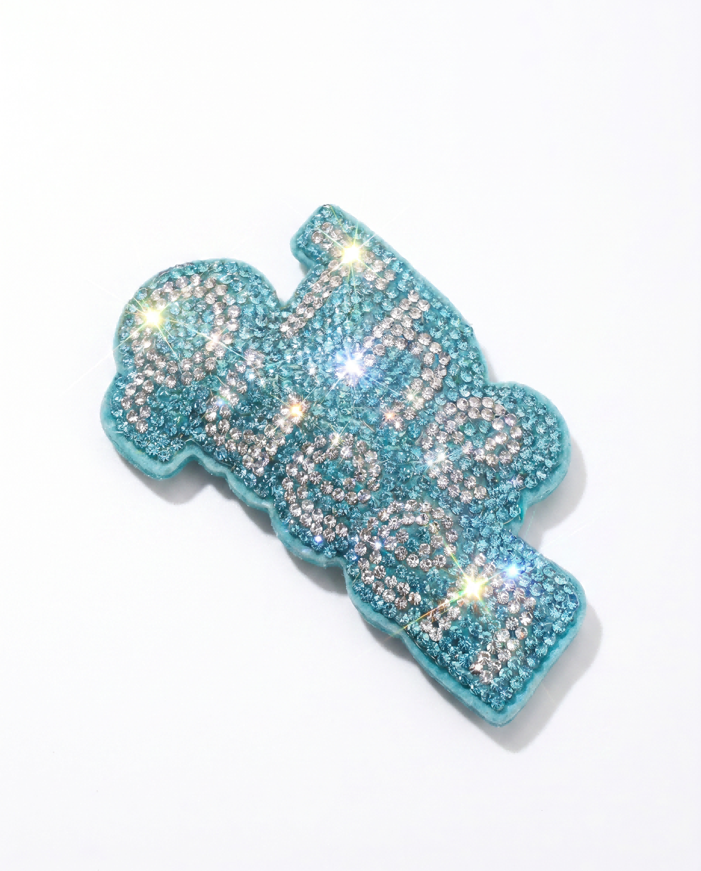 SUPERVALUECHOICE HCSESA00045 Sparkly Rhinestone The Queen Keychain&Brooch
