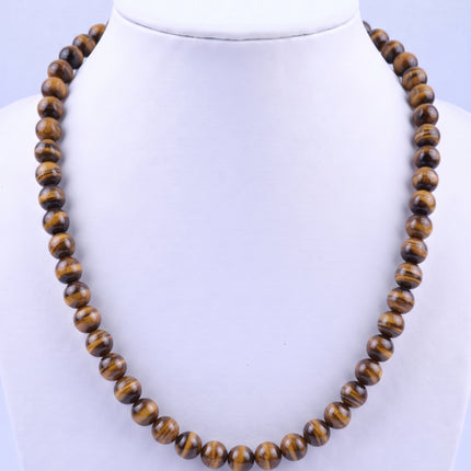 SUPERVALUECHOICE HCSEN00003 0.31 Inch Round Cat Eye Bead Single Strand Necklace 16&18 Inch With 6 Inch Extender 15 Colors Collarbone Beaded Chain Jewelry For Women