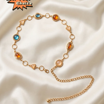 SUPERVALUECHOICE  CHRISTMAS HCSESD00003 Retro gemstone metal Chain