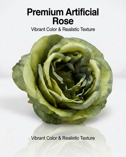 SUPERVALUECHOICE HCSERA00005 Fabric Rose Flower Appliques | DIY Handcraft Patches for Clothes, Hats & Brooch DIY