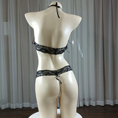 SVCL000108 Underwear, sexy lace, pearl, bikini underwear, pajamas