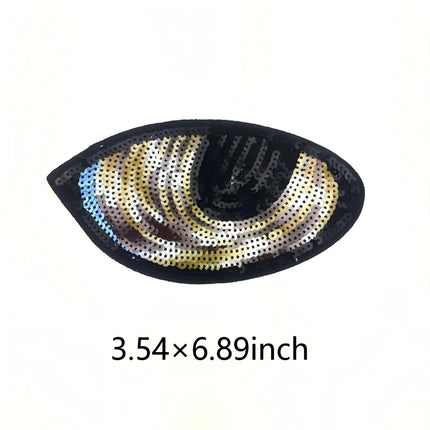 SUPERVALUECHOICE HCSEYC00025 Sequin Appliques Butterfly Hand Shaped Clothing Patches