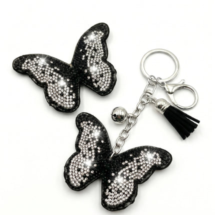 SUPERVALUECHOICE HCSESA00047 Bling Butterfly Brooch Pin & Keyring
