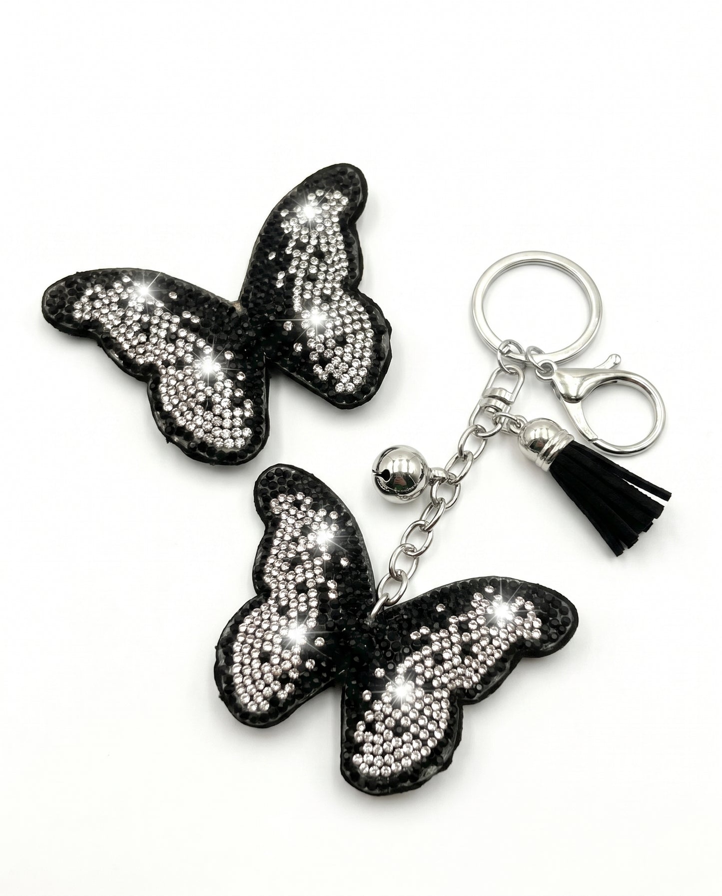 SUPERVALUECHOICE HCSESA00047 Bling Butterfly Brooch Pin & Keyring