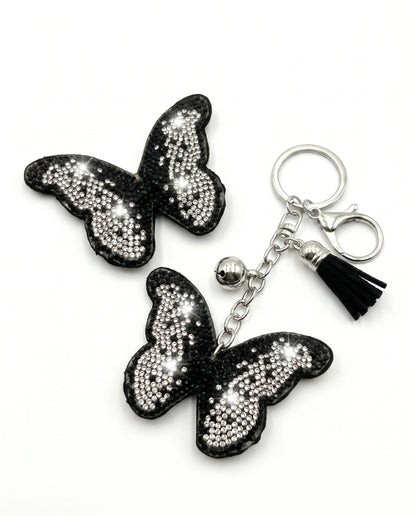 SUPERVALUECHOICE HCSESA00047 Bling Butterfly Brooch Pin & Keyring