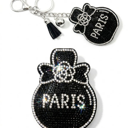 SUPERVALUECHOICE HCSESA00087 Fashion perfume "Paris" Keychain & Brooch