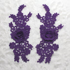 Purple / 1 pair (2-piece set)