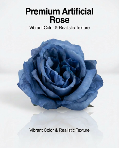 SUPERVALUECHOICE HCSERA00005 Fabric Rose Flower Appliques | DIY Handcraft Patches for Clothes, Hats & Brooch DIY