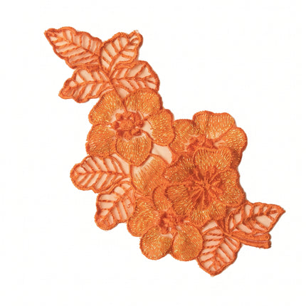 SUPERVALUECHOICE HCSEYB00106 Floral Embroidered Fabric Patches