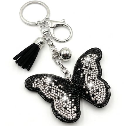 SUPERVALUECHOICE HCSESA00047 Bling Butterfly Brooch Pin & Keyring