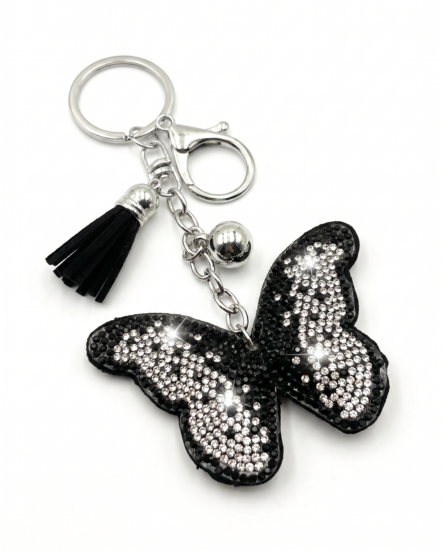 SUPERVALUECHOICE HCSESA00047 Bling Butterfly Brooch Pin & Keyring