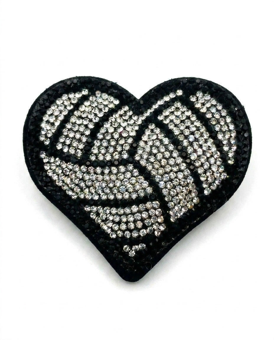 SUPERVALUECHOICE HCSESA00050 Multi-Style Crystal Heart Keychain&Brooch