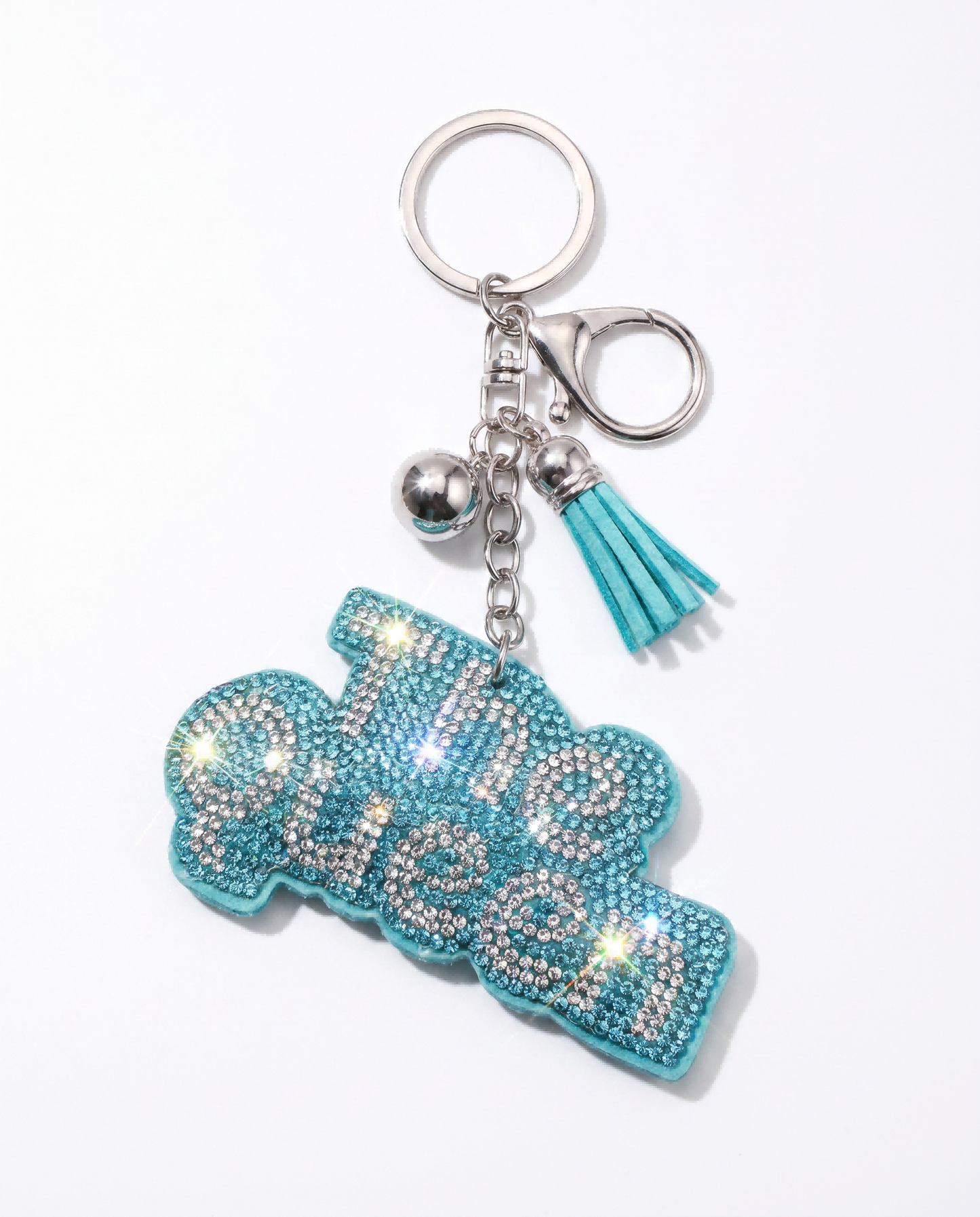 SUPERVALUECHOICE HCSESA00045 Sparkly Rhinestone The Queen Keychain&Brooch