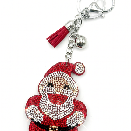 SUPERVALUECHOICE HCSESA00043 Crystal Christmas Series Keychain & Brooch