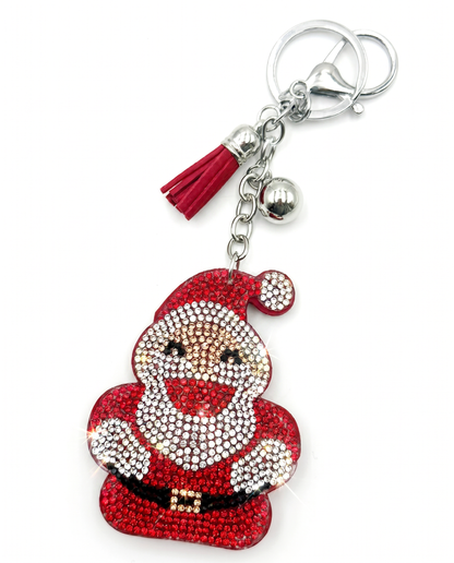 SUPERVALUECHOICE HCSESA00043 Crystal Christmas Series Keychain & Brooch