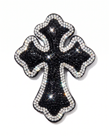 SUPERVALUECHOICE HCSESA00024 Rhinestone Cross Keychain & Brooch