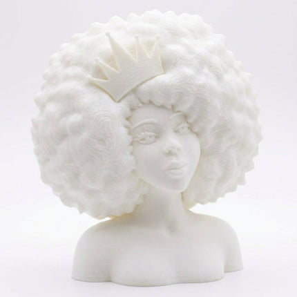 SUPERVALUECHOICE HCSEUA00007 Y-Customizable Unpainted Black Queen Figurine Base, DIY Handcraft Supplies for Keychains Brooches 1.6" × 1.9" × 1.4"