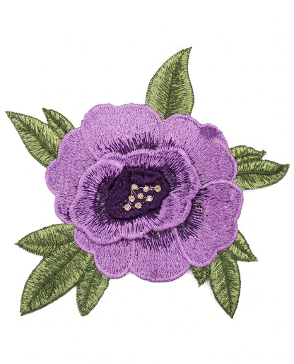 SUPERVALUECHOICE HCSEYB00039 3D Floral Embroidered Fabric Patches