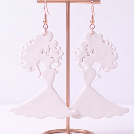 SUPERVALUECHOICE HCSEUB00009 DIY Paint Your Own Resin Earring Kit, 1 Pair with Gold Hooks