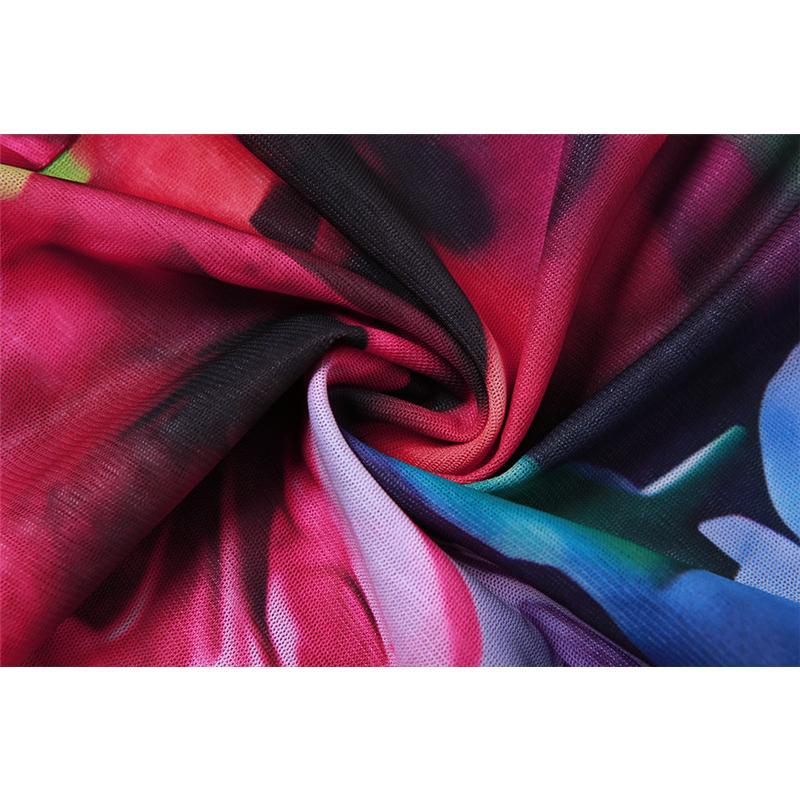 SVCD000042 Fashionable, halter-neck, sexy, see-through, backless, figure-hugging dress for women