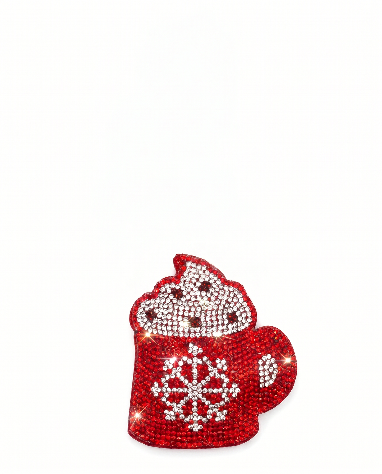 SUPERVALUECHOICE HCSESA00043 Crystal Christmas Series Keychain & Brooch
