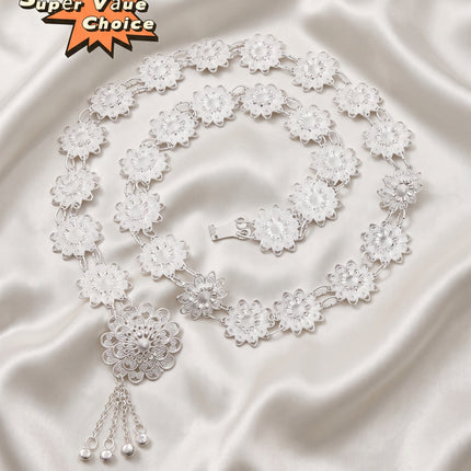 SUPERVALUECHOICE  CHRISTMAS HCSESD00005 DIY Gold Disc Tassel Chain Trim