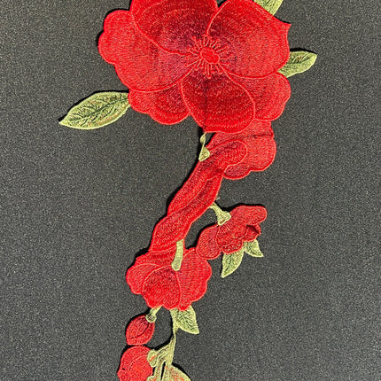 SUPERVALUECHOICE HCSEYB00059 Floral Embroidered Fabric Patches