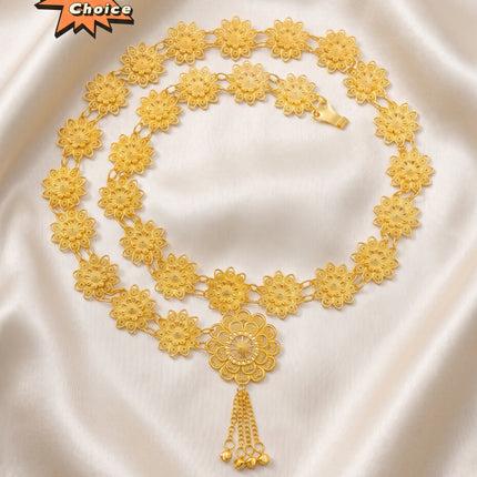SUPERVALUECHOICE  CHRISTMAS HCSESD00005 DIY Gold Disc Tassel Chain Trim