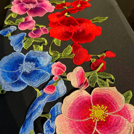 SUPERVALUECHOICE HCSEYB00059 Floral Embroidered Fabric Patches