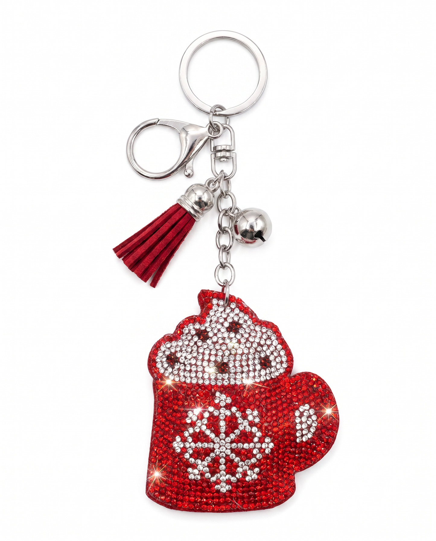 SUPERVALUECHOICE HCSESA00043 Crystal Christmas Series Keychain & Brooch
