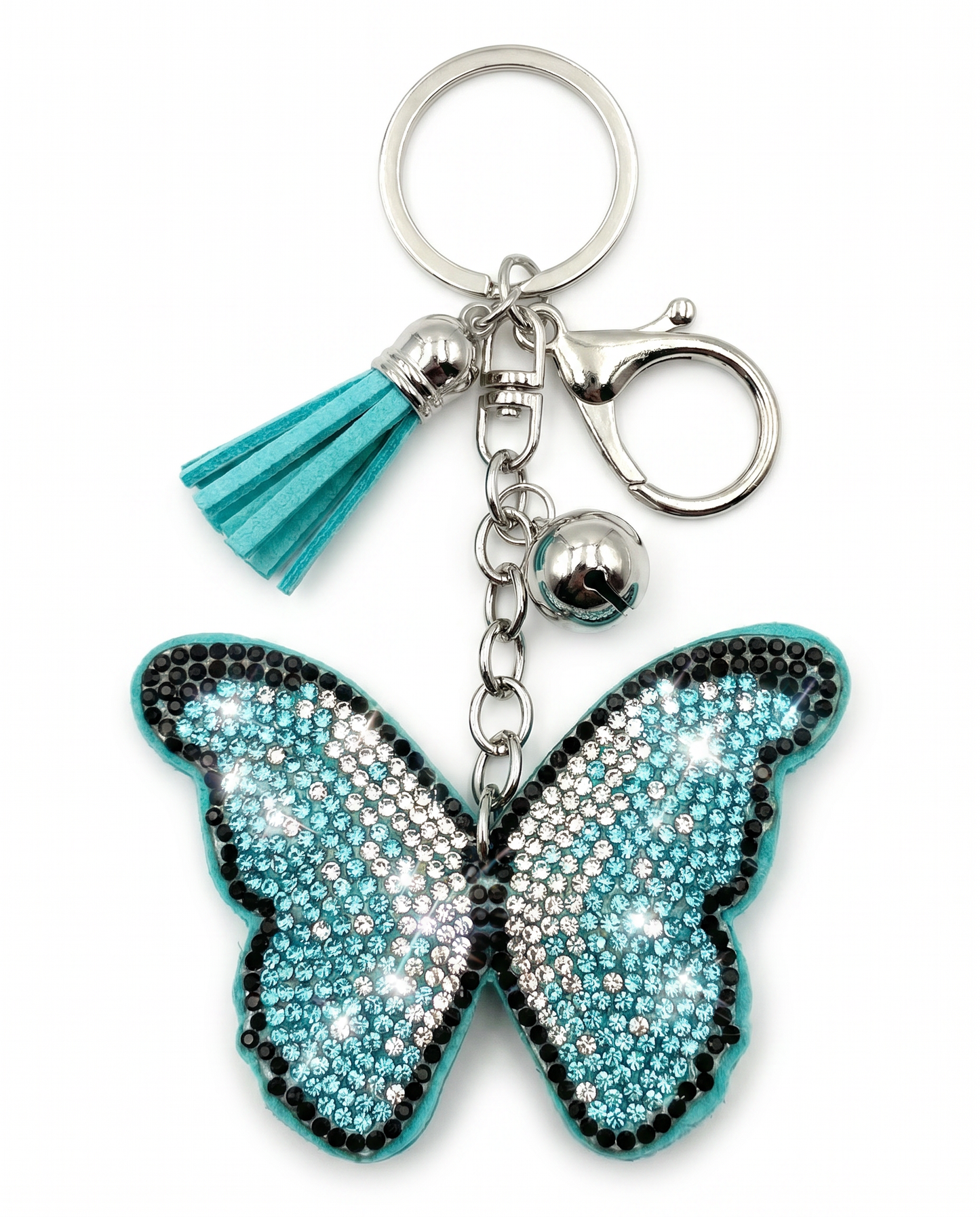 SUPERVALUECHOICE HCSESA00047 Bling Butterfly Brooch Pin & Keyring