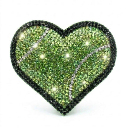 SUPERVALUECHOICE HCSESA00050 Multi-Style Crystal Heart Keychain&Brooch