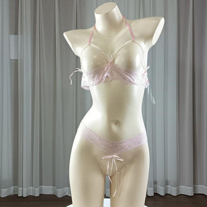 SVCL000108 Underwear, sexy lace, pearl, bikini underwear, pajamas