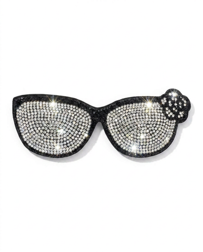SUPERVALUECHOICE HCSESA00065 Sparkly Crystal Sunglasses Brooch & Keyring