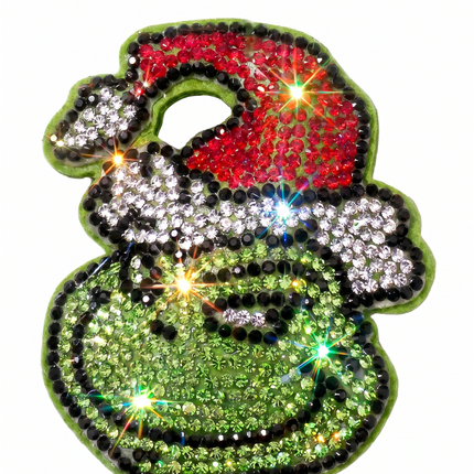 SUPERVALUECHOICE HCSESA00043 Crystal Christmas Series Keychain & Brooch