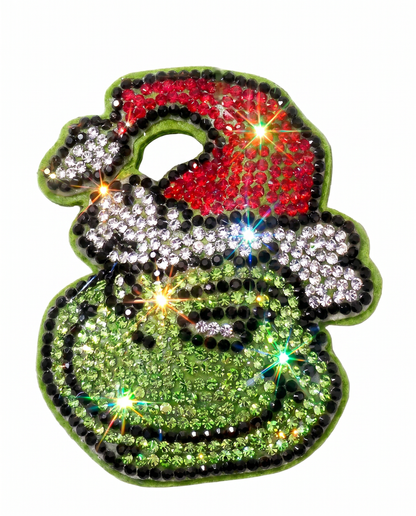 SUPERVALUECHOICE HCSESA00043 Crystal Christmas Series Keychain & Brooch