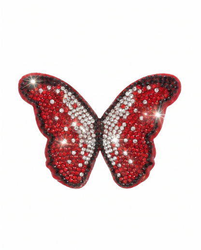 SUPERVALUECHOICE HCSESA00047 Bling Butterfly Brooch Pin & Keyring