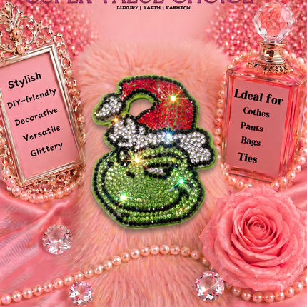 SUPERVALUECHOICE HCSESA00043 Crystal Christmas Series Keychain & Brooch