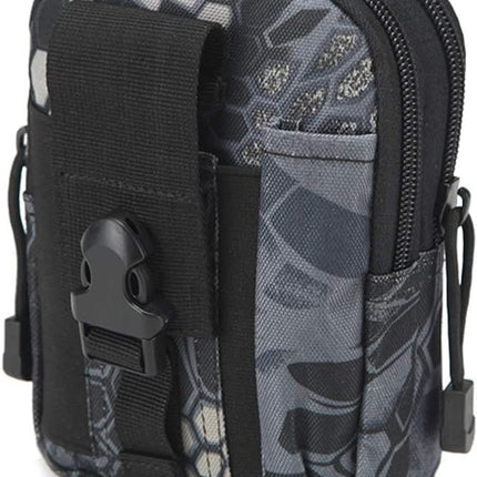 SuperValueChoice HCSEFA00060  Tactical Belt Bag, Nylon Molle EDC Gadget Utility Cell Phone Bag for Hiking Travel Sport Outdoor, Camouflage