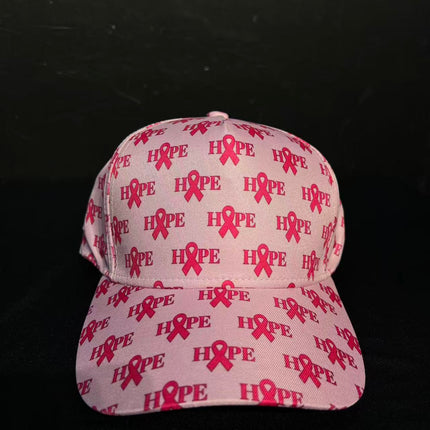 SUPERVALUECHOICE  PRE-ORDER SVC-HAT Breast Cancer Awareness Baseball Cap | Pink Ribbon Hope Theme Hat, 3 Designs Available