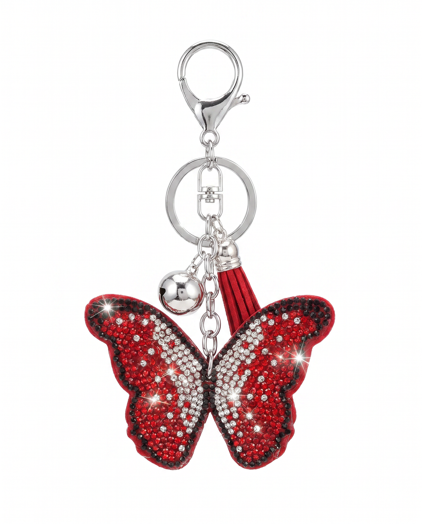 SUPERVALUECHOICE HCSESA00047 Bling Butterfly Brooch Pin & Keyring