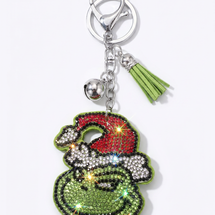 SUPERVALUECHOICE HCSESA00043 Crystal Christmas Series Keychain & Brooch