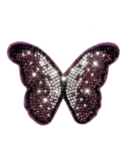 SUPERVALUECHOICE HCSESA00047 Bling Butterfly Brooch Pin & Keyring